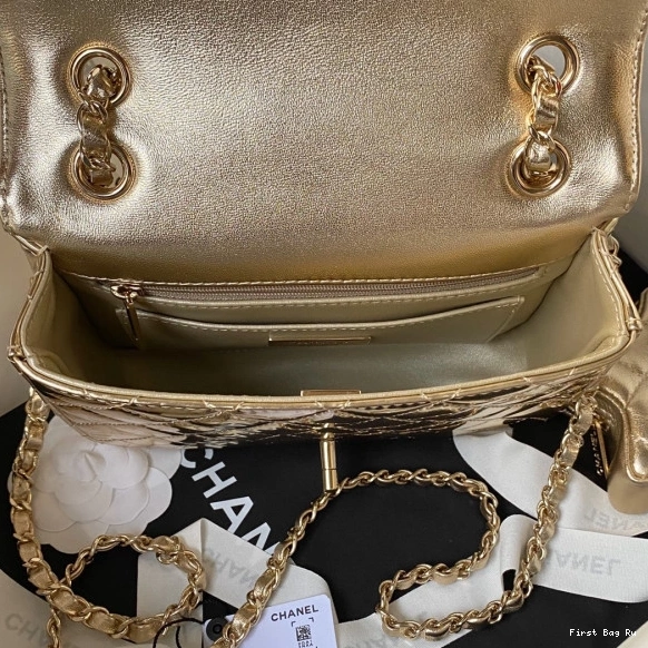 First Bag Ru PURSE COIN STAR & CHANEL BAG FLAP MINI 0821